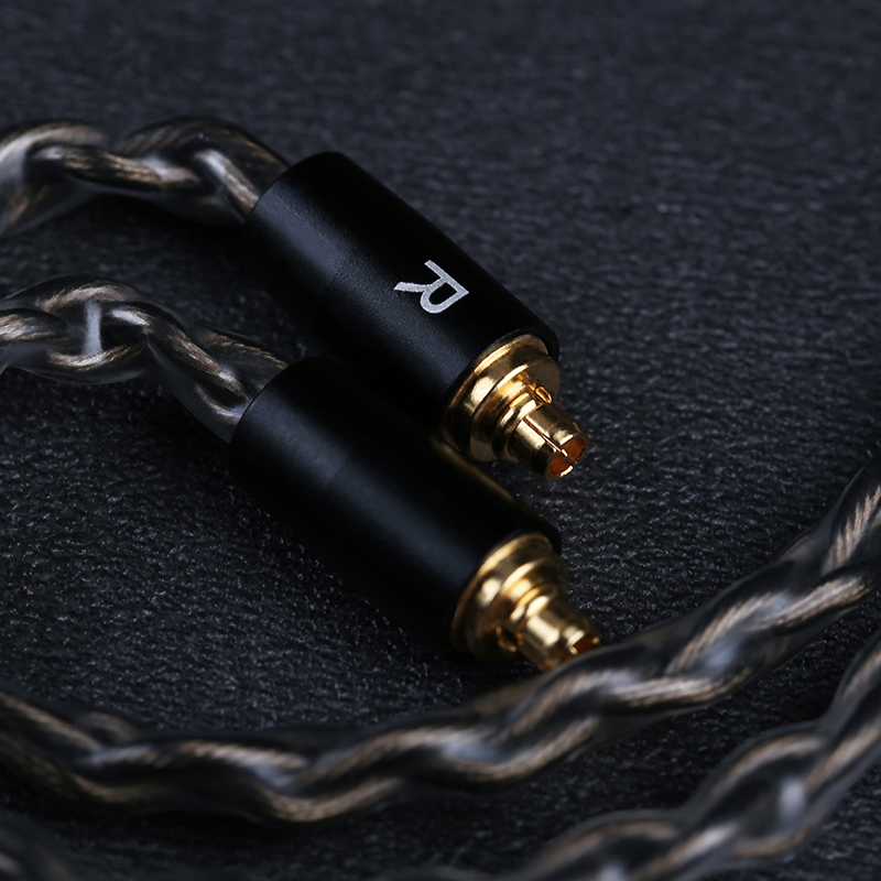 Cable OPENHEART de 8 núcleos para Sennheiser IE200/IE300/IE600/IE900 AKG N5005/N30 MMCX 3,5 4,4mm Cable equilibrado 1,2/1,6 m Chapado en plata