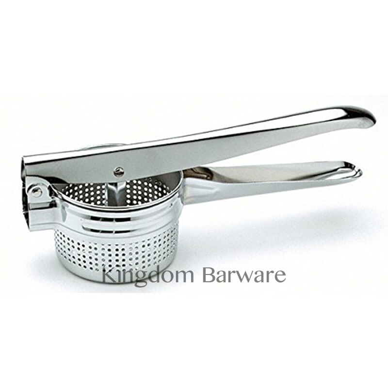 Potato Ricer Masher / Peeler Shredder: No Hand Pain! Press & Mash Foods/ Stainless Steel Mashed Potatoes Maker