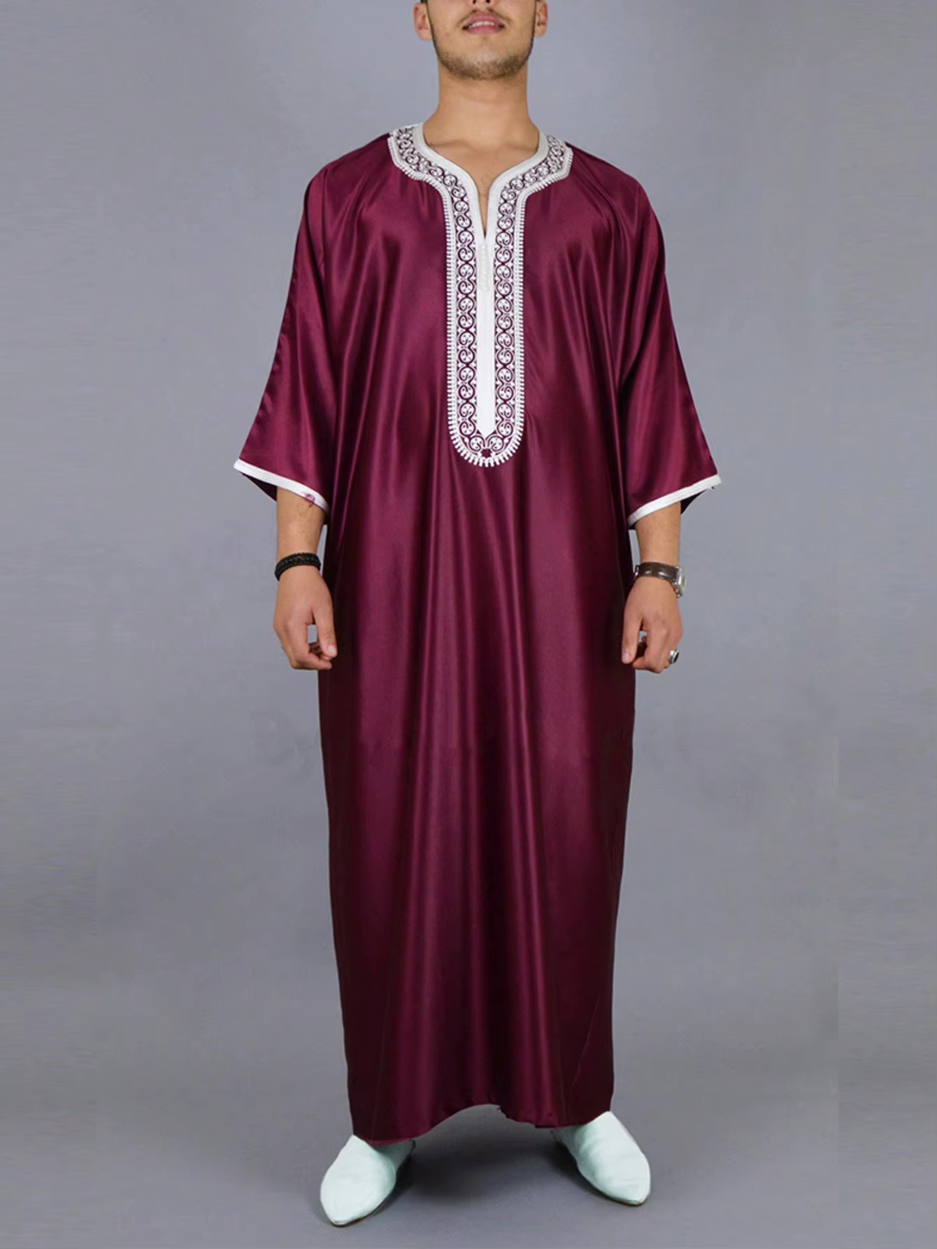 Marokkansk Etnisk Stil Herrek be Muslimsk Eid Al Vicedeal marokkansk-etnisk-stil-herrek-be-muslimsk-eid-al-vicedeal