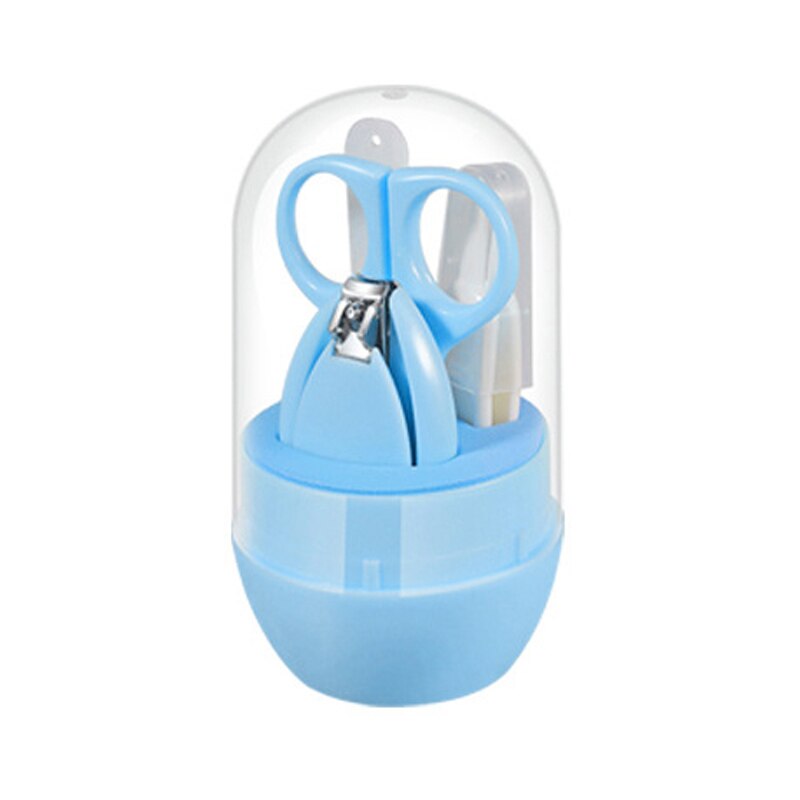 Bebê cuidados com as unhas clippers de quatro peças conjunto de segurança do bebê clippers para crianças crianças fácil de transportar arquivo de unhas conjunto de combinação: G