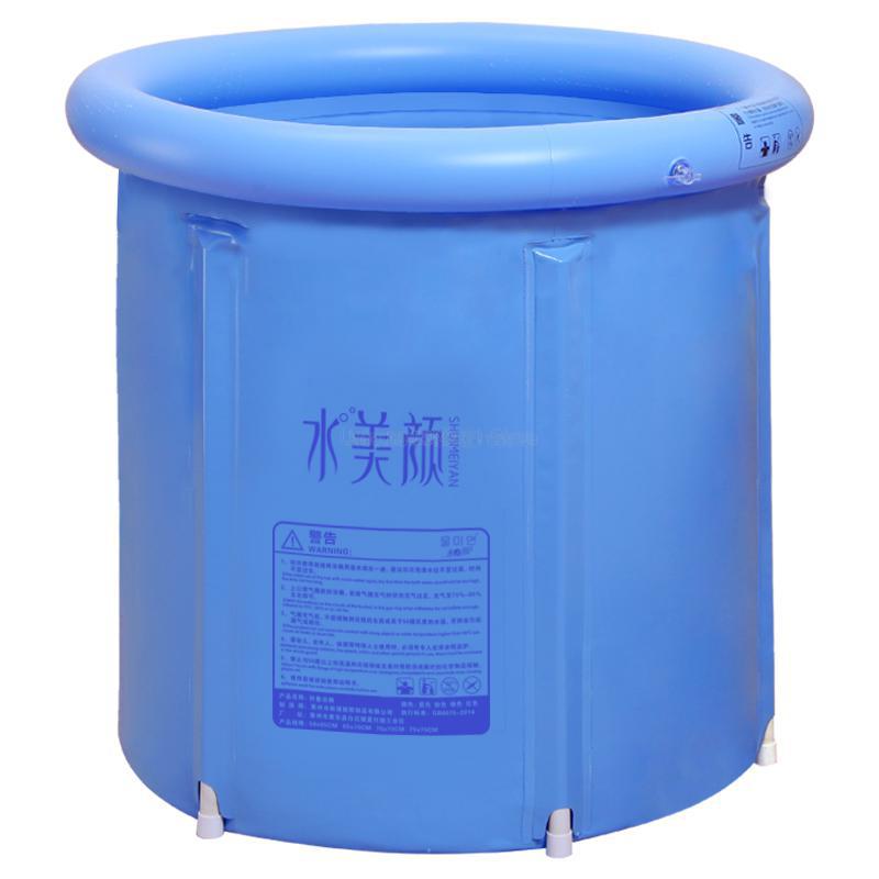 Inflatable Bath Tub PVC Portable Tub SPA Environmental Portable Soaking Tub Bathtub Bathroom For an Adult