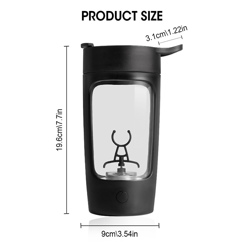 650ml Shake Bottle Formula Coffee Shaker Cup Blender Bottle Protein Powder Milkshake Mixer Water Bottle Oatmeal Mixer Drinkware