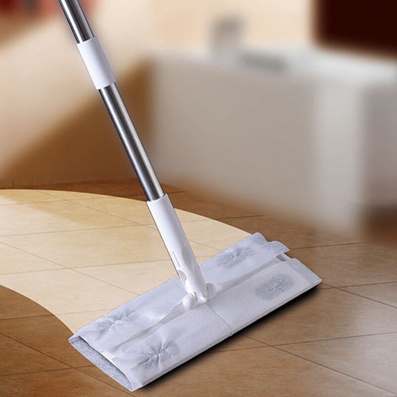 Elektrostatische Staubsammler Mopp Einweg Vakuum Papier Boden Tücher Gewinde Flach Mopp Hause Reinigung Werkzeug für Haus