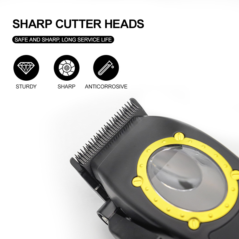 OEM 8000rpm Brush Magnetic Motor Barber Clipper Brush Hair Clipper Cordless Blade Clipper for men Hair cutting machine