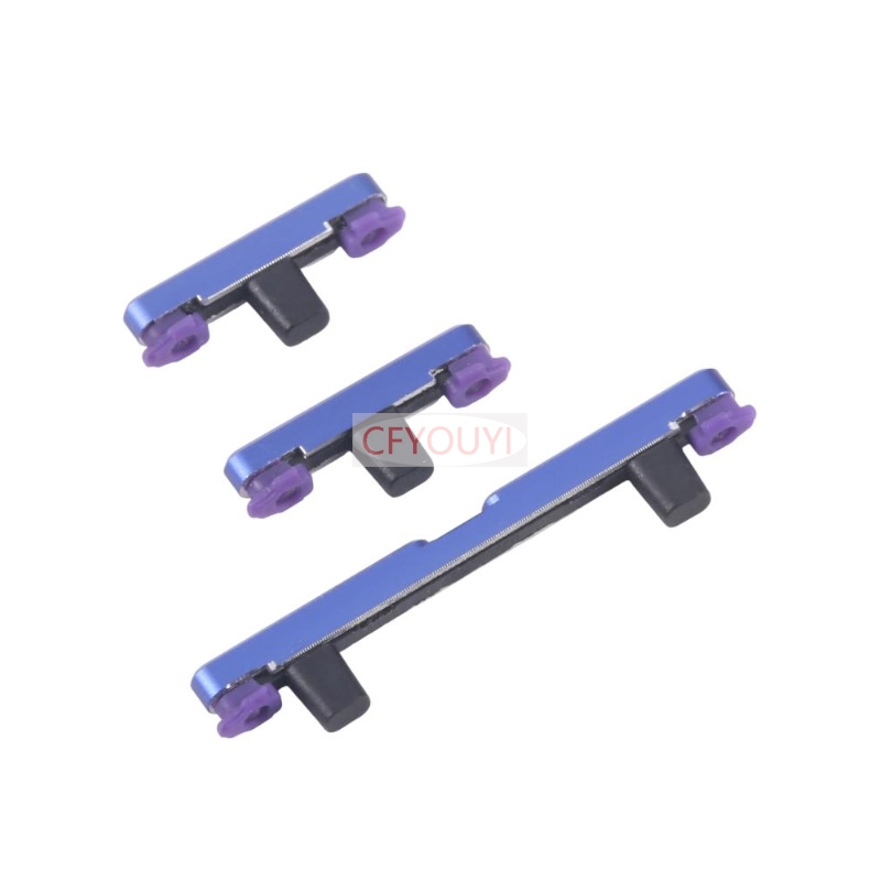 1 conjunto de botões laterais de ligar/desligar e volume para motorola moto edge 60 pro  xt2507-5 peça de reposição)