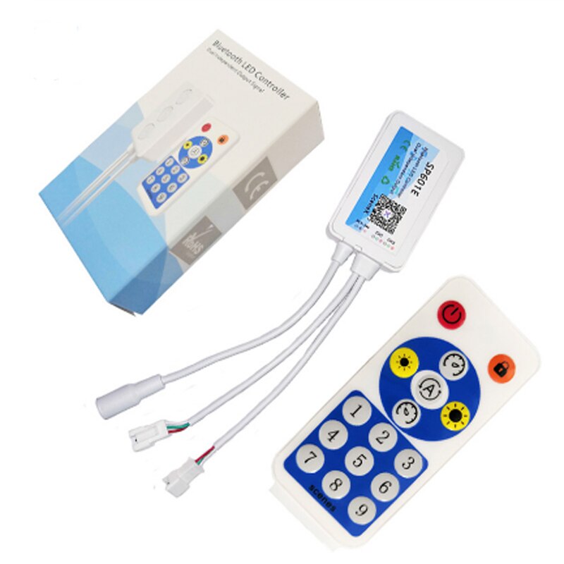 sp601 5-24v Symphony of Lights with RF WIFI Bluetooth Atmosphere controller for WS2801 WS2811 WS2812B SK6812 ws2815 LED strip: sp  601e