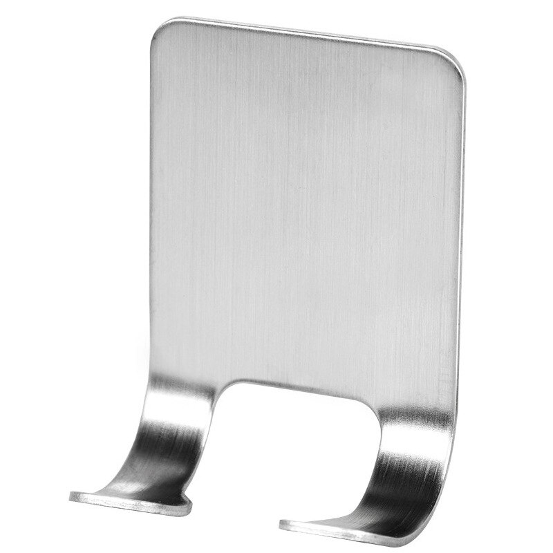 B3-socle pour rasoir mural hommes rasage rasoir étagère salle de bain rasoir support ventouse support de rangement mur cintre salle de bain accessoires: A-stainless steel