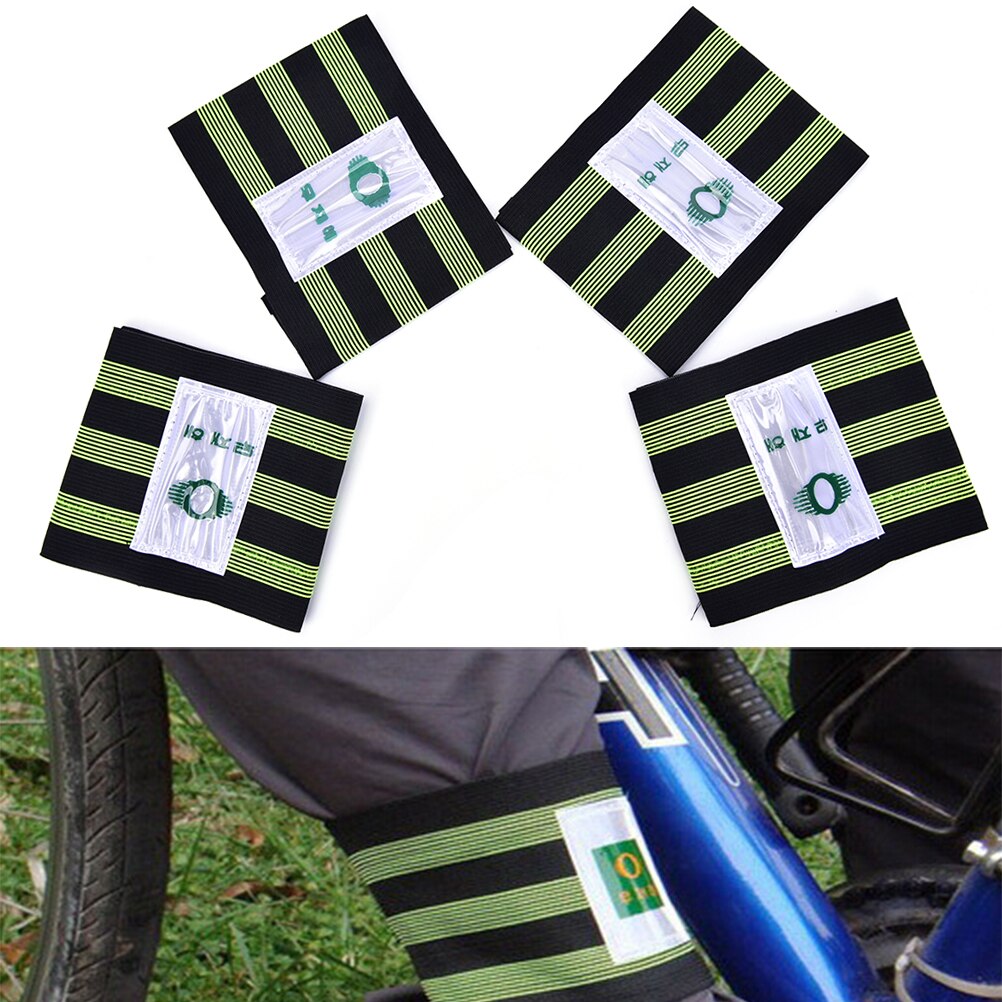 1 paire Cool Change cyclisme vélo vélo lier élastique pantalon pantalon bandeau Clips sangle de jambe