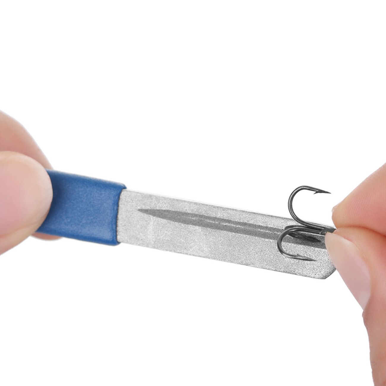 Vissen Haak Slijpen Draagbare Outdoor Dubbele Groef Hone Vissen Slijpen Haak Puntenslijper Vis Accessoires Tool