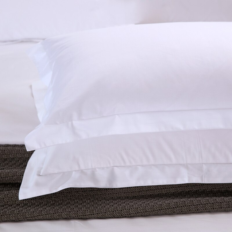 Huishoudtextiel Hotel Dekbedovertrek 240X220 Dekbedovertrek Pension Effen Wit Dekbedovertrek Satijnen Strepen Gooi Mechanische Wassen