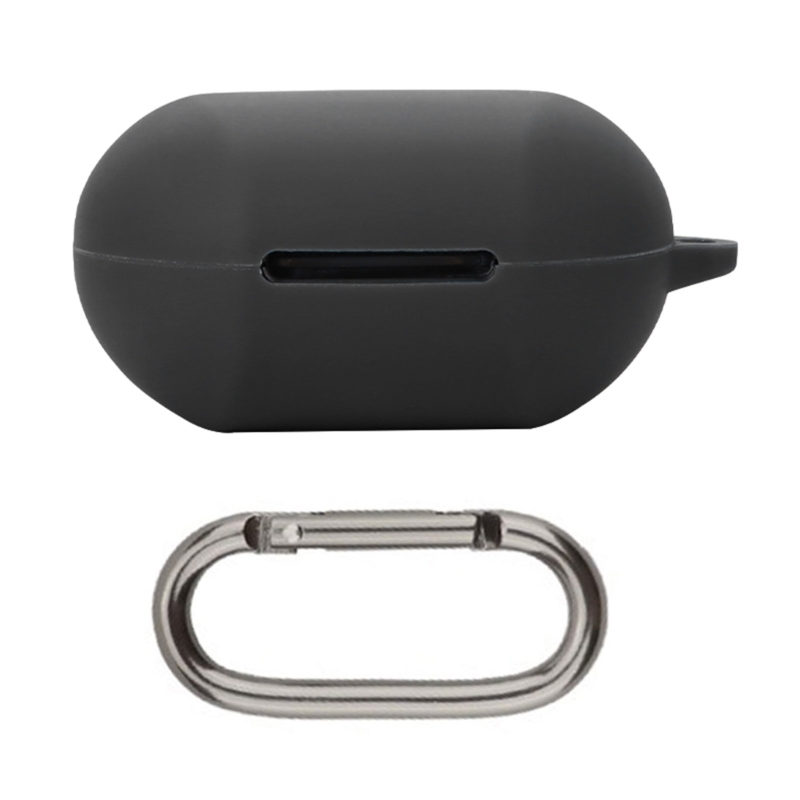 Flexible Guard Silicone Shell Protective Case Housing For EDIFIER NeoBuds Plus Earbud Shockproof Cover Scratch Resistant Sleeve: black
