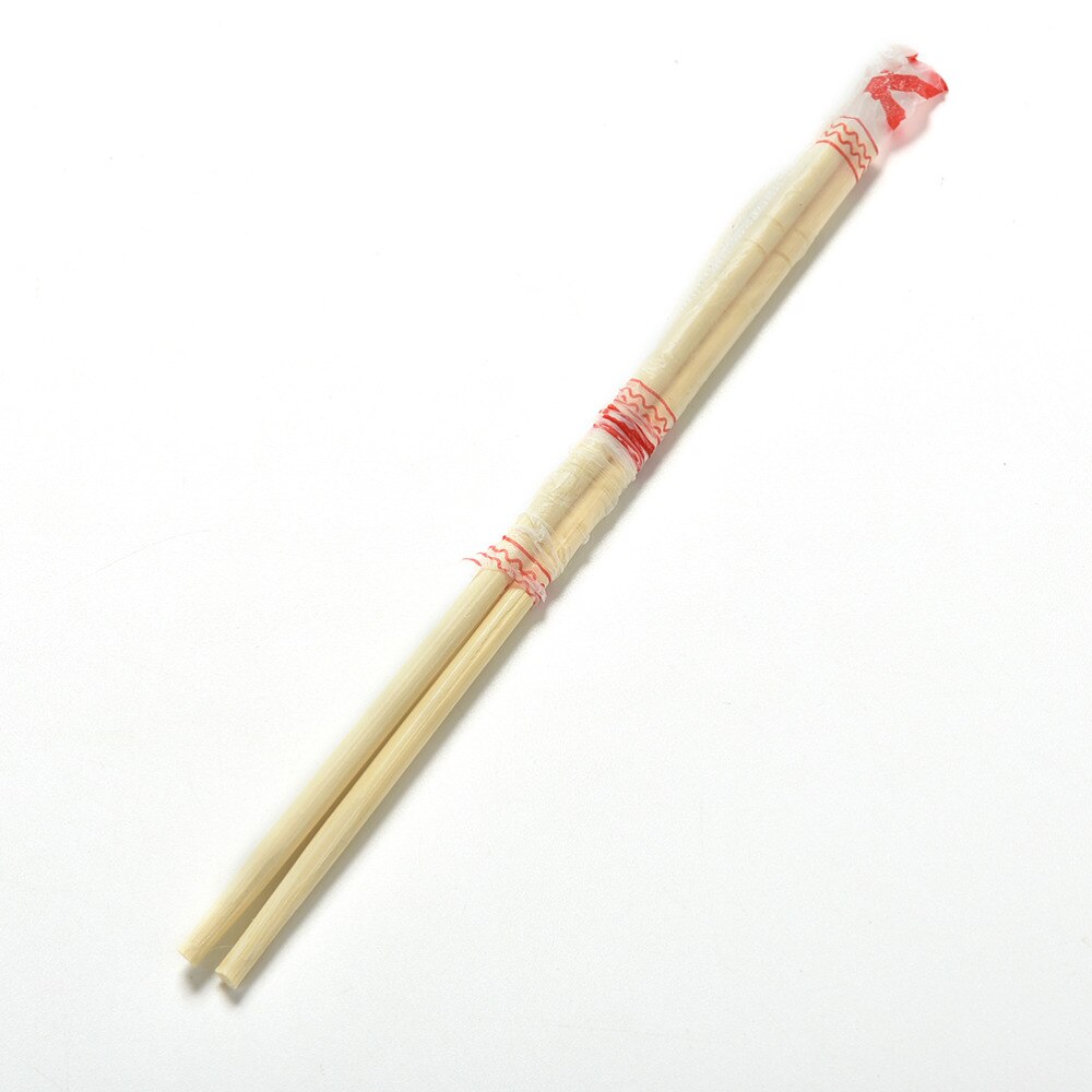 40 paires de baguettes chinoises jetables baguettes en bois de bambou