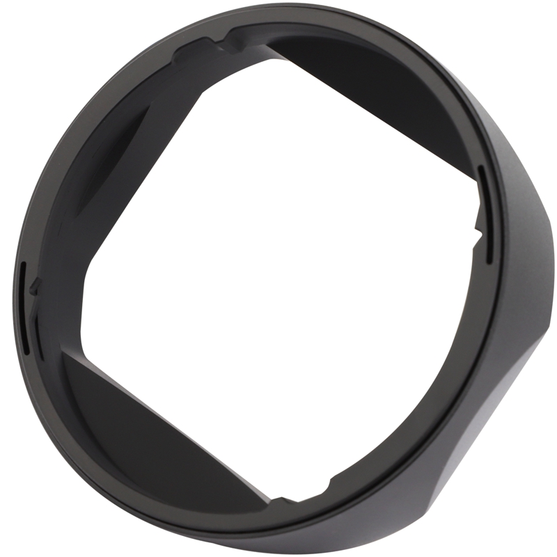 Haoge LH-X56II Lens Hood Metal Square Bayonet for Fujifilm XF56mm F1.2 R WR lens, Fuji XF 56MM F1.2 Mark II Lens Hood, With Cap