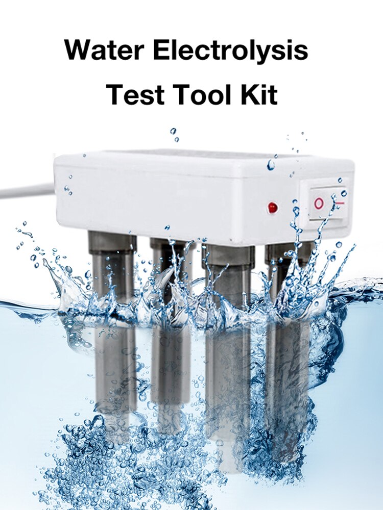 Household Electrolysis Water Test Tool Kit Electrolyzer Test Water Detector Water Purity Level Meter PH Testing Tool