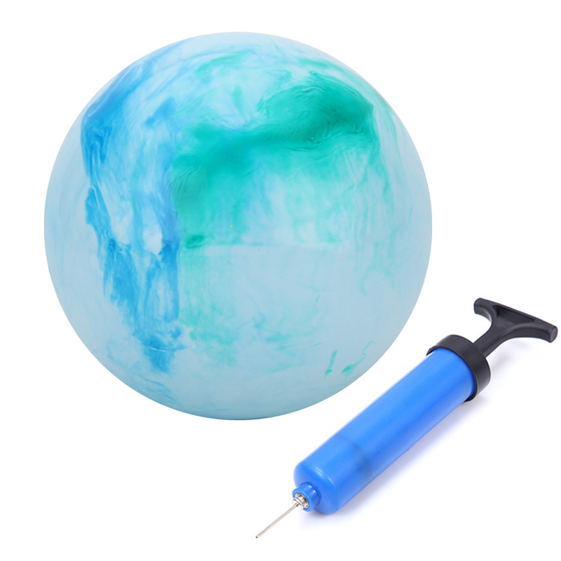 Palline gonfiabili marmorizzate dimensioni 12 pollici giocattoli gonfiabili per bambini festa carnevale parco spiaggia parco giochi cortile giochi all'aperto al coperto: Blu