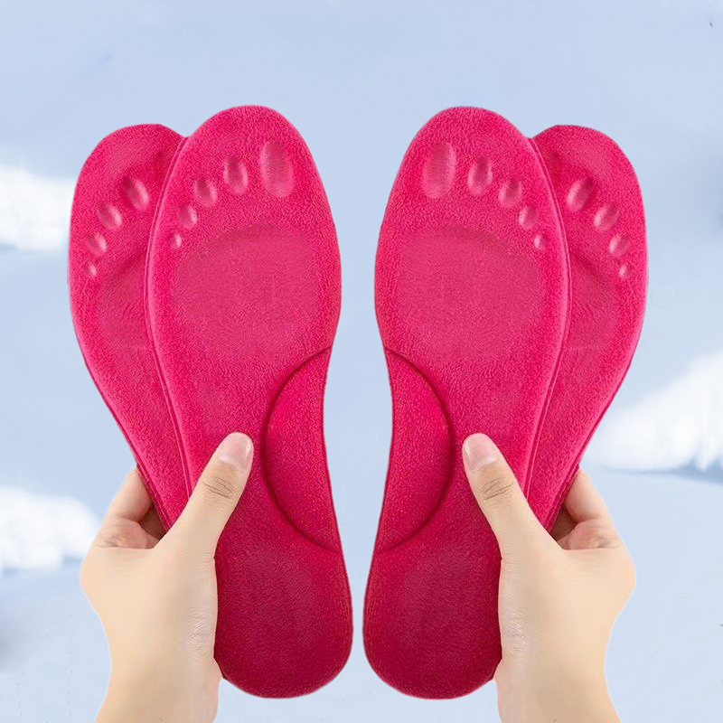 Thermo-Einlegesohlen, selbsterwärmend, für Höhle Winter, warme Einsätze für Schuhe, Stiefel, Herren und Damen, kein Strom erforderlich, Heizung, Schutz für kaltes nasser: Elfenbein / 1