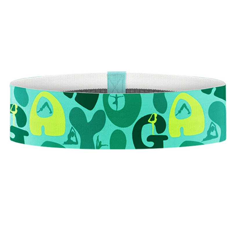 G92F Hip Circle Glute Resistance Loop Band Hip Rotation Exercise Strength Booty Band: Green big resistance
