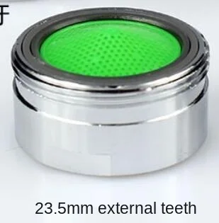 Bubbler pulverizador 2 pçs latão com rosca torneira aerador polido peça de substituição torneira bubbler pulverizador para cozinha do banheiro: Branco