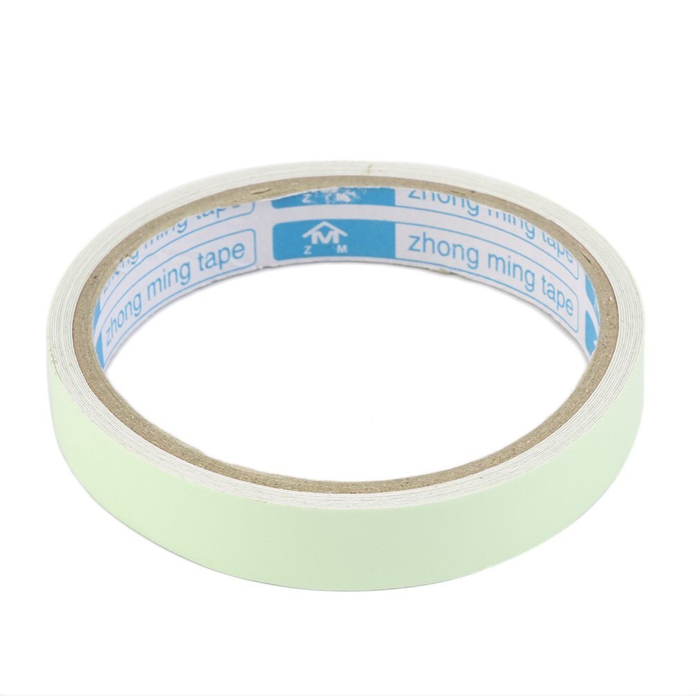 10M 10Mm Lichtgevende Tape Zelfklevend Waarschuwing Tape Nachtzicht Glow In Dark Veiligheid Veiligheid Thuis Decoratie tapes: 15mm x 3m