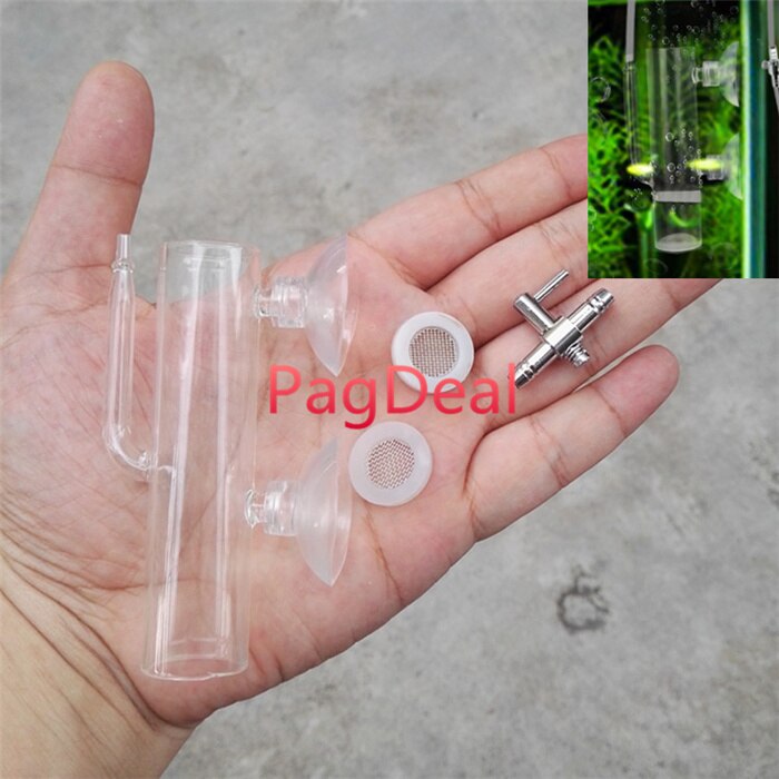 Aquarium Pneumatic Fish Hatchery Glass Incubator Breeding Cherry Shrimp Breeder Cichlids Egg Tumbler Hatching Brine Hatcher: Default Title