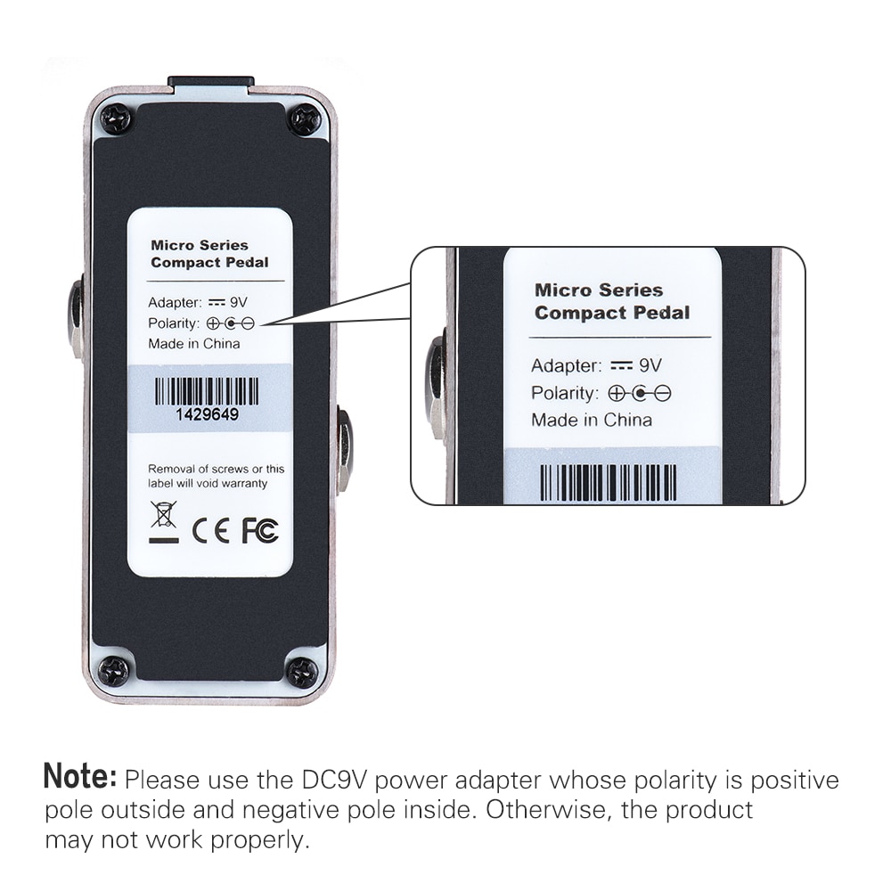 MOOER PURE OCTAVE Guitar Pedal Mini Octave Guitar Effect Pedal 11 Octave Modes True Bypass Full Metal Shell