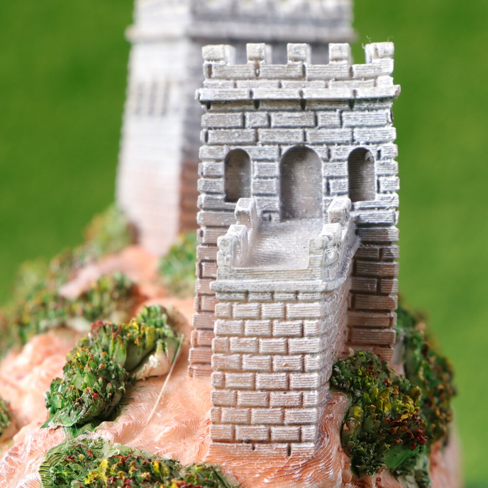 1pc Classical Architecture Model Great Wall of China Model Architectural Furnishing Articles Ornaments Props for Home Decor