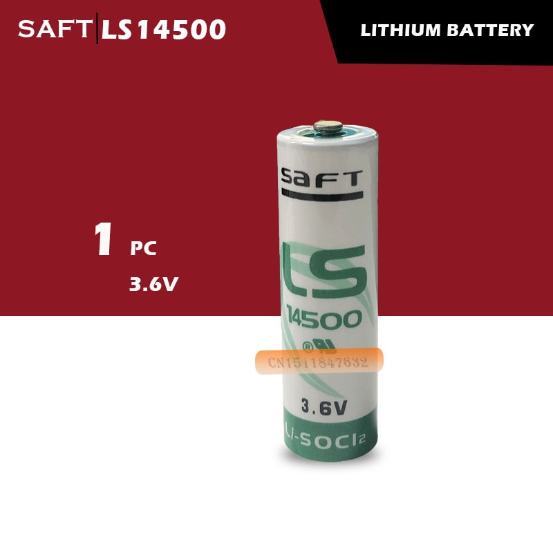 1 Pcs Saft LS14500 ER14505 Aa 3.6V 2450 Mah Lithium Batterij Voor Faciliteit Apparatuur Spare Generieke Lithium Batterij Primaire batterij