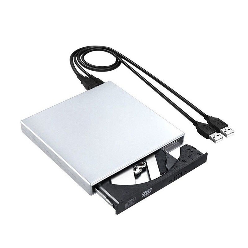 Newly USB External DVD CD RW Disc Writer Player Drive for PC Laptop