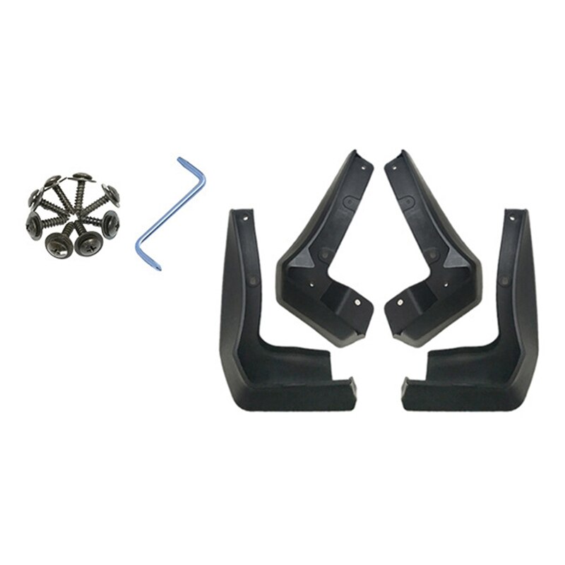 Auto 4 Stuks Spatlappen Spatborden Spatbord Modder Flap Voor Honda Civic