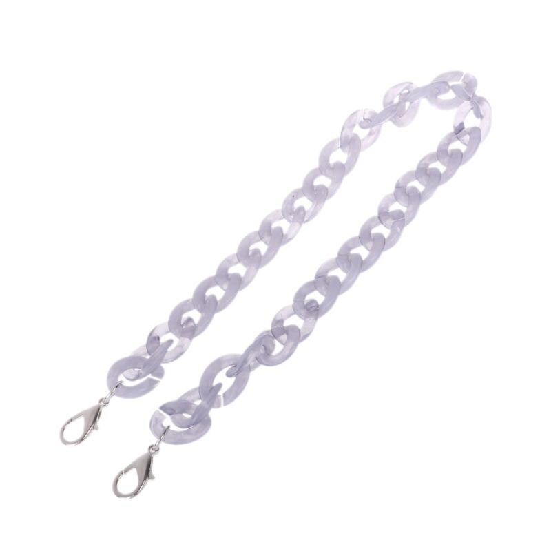Resin Chain Replacement Handle Shoulder Crossbody Handbag Bag Strap 60-120cm