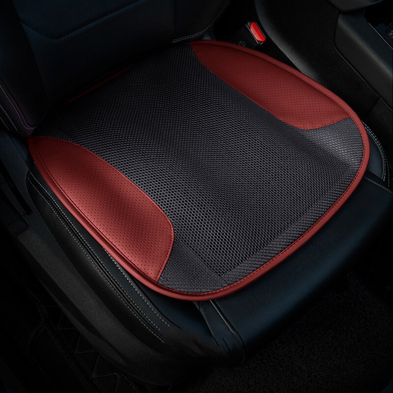 Coussin de siège de voiture universel ventilé, USB, protection de siège de voiture, Cool Pad, respirant, antidérapant, pour la maison et le bureau: COFFEE