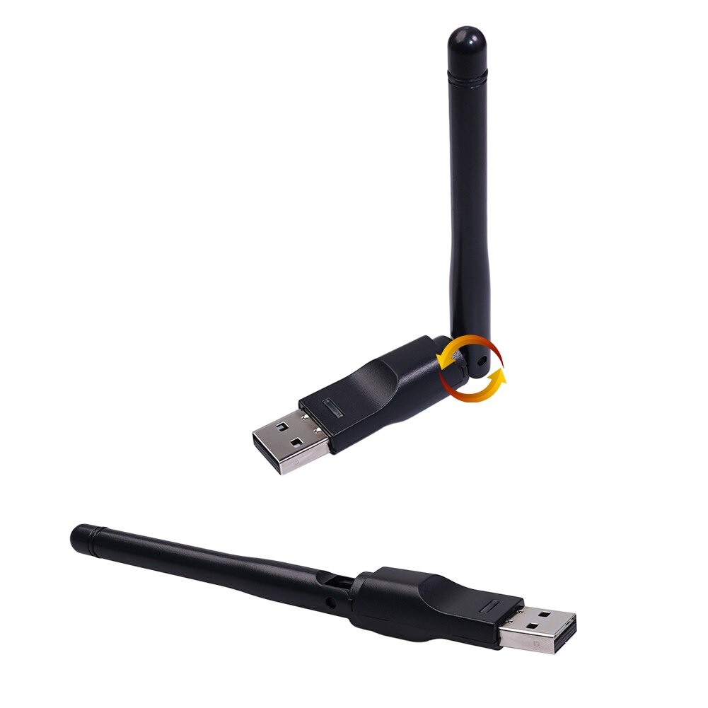Desktop Dual band Wireless Wifi Adapter USB 2.0 WiFi Dongle 802.11b/g/n 2.4GHz Wireless Network Adapter for Computer PC