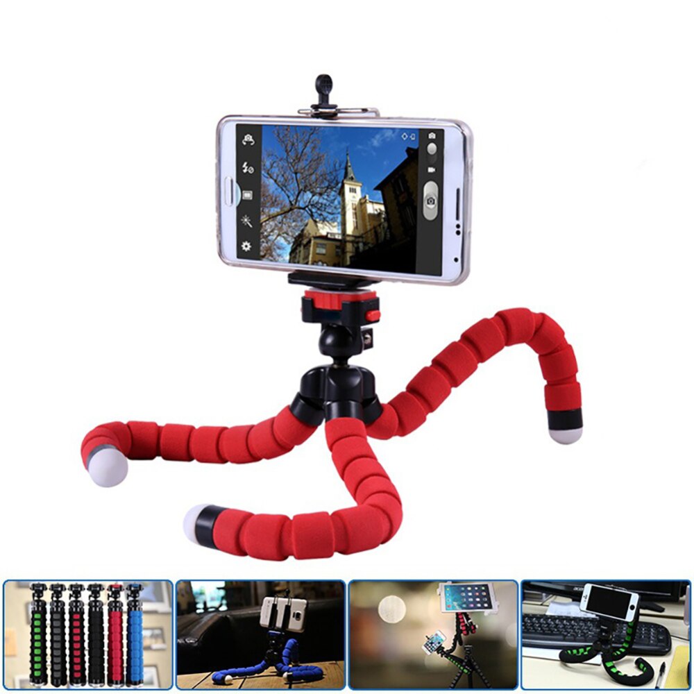 Trépieds pour téléphone portable, support d'appareil photo, monopode, mini trépied