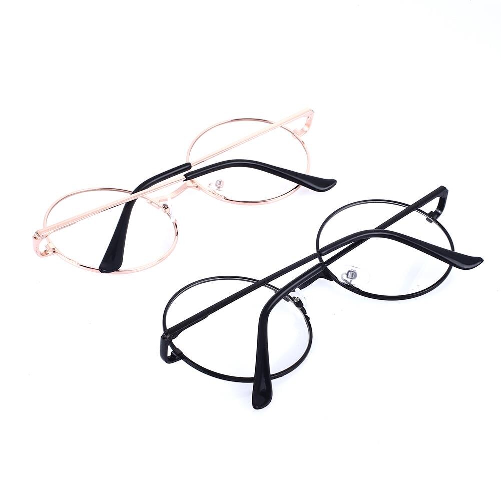 Round Circle Metal Frame Eyeglasses Original Clear Lens Eye Glasses