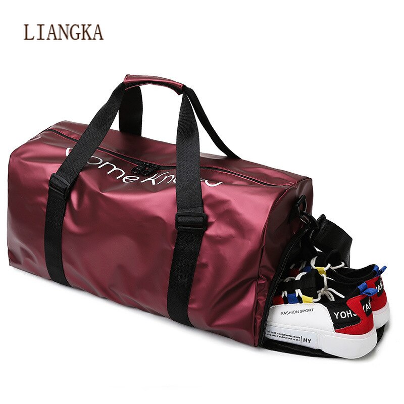 Waterdichte Oxford Sport Sporttas Mannen Weekender Plunjezak Overnight Bagage Tas Schoen Zakken Voor Reizen Unisex