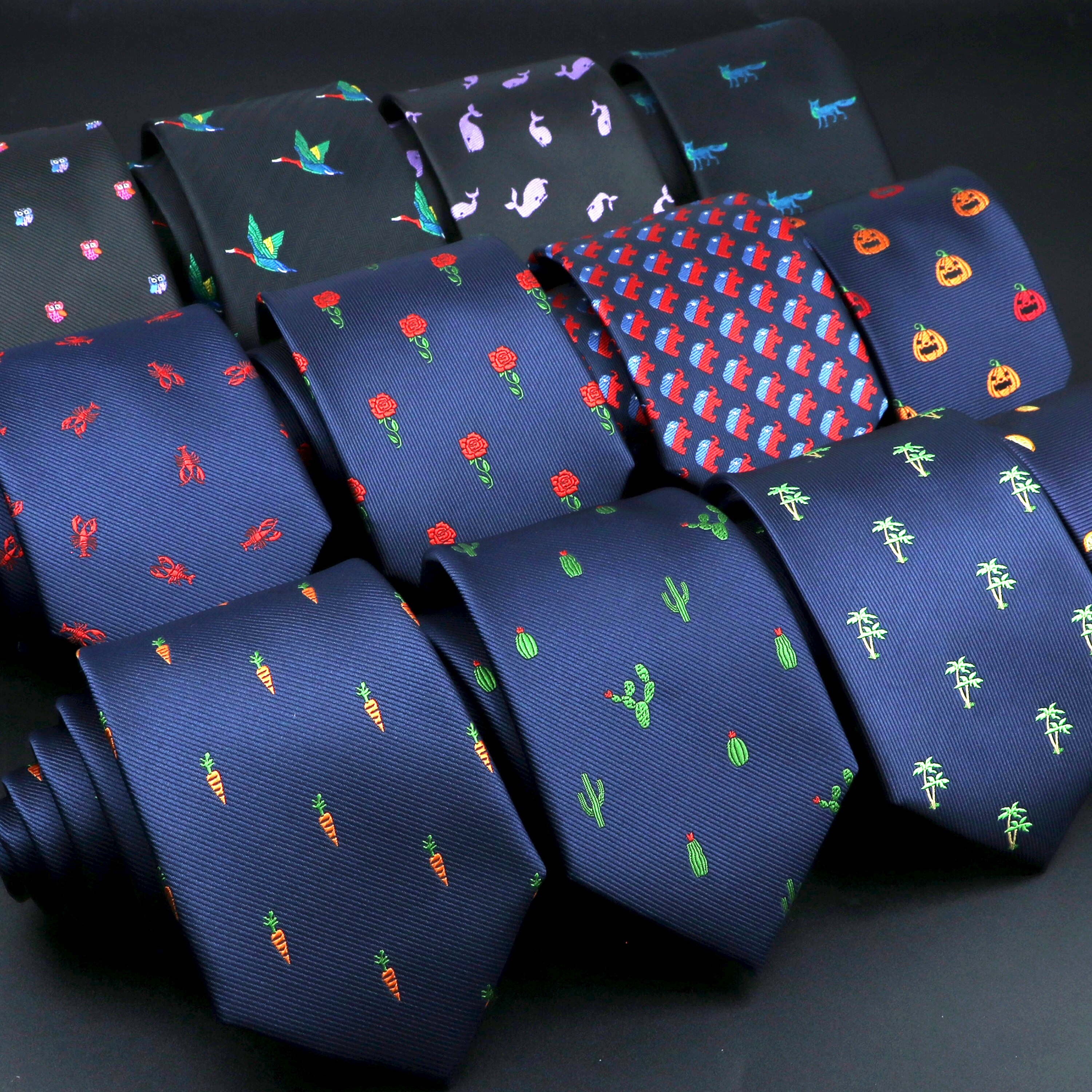 Corbata con estampado Floral para hombre, corbatas con de flores rosas, accesorios de uso diario, corbata, de boda, Original para hombre, nueva