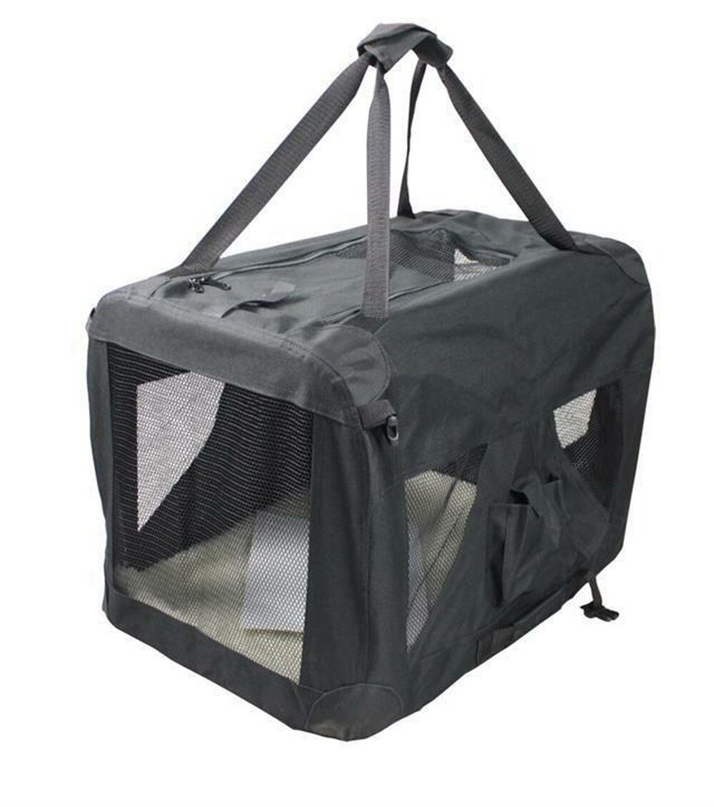 Tissu sac de transport pour animaux de compagnie caisse chien chat chiot PORTABLE CAGE voyage pliable S à L