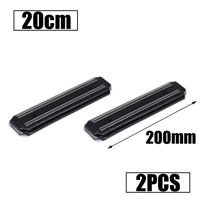 Powerful Magnetic Stainless Steel Magnetic Knife Block Wall-mounted Kitchen Magnet Magnet Convenient and Practical Knife Holder: 20cm 2pcs