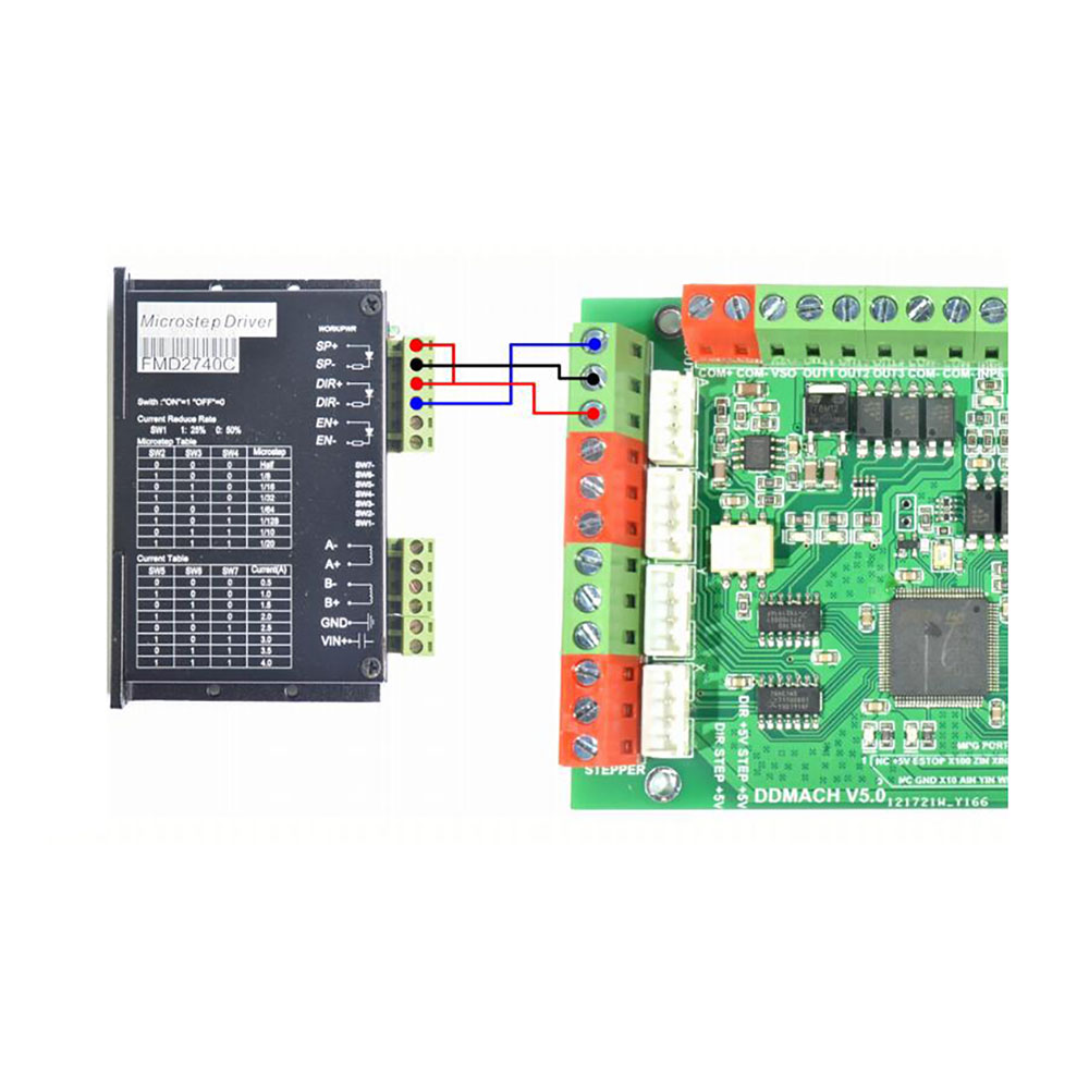 Carte de contrôle de mouvement usb-mach3, 4 axes, 125KHz, machine à graver CNC, avec interface de volant