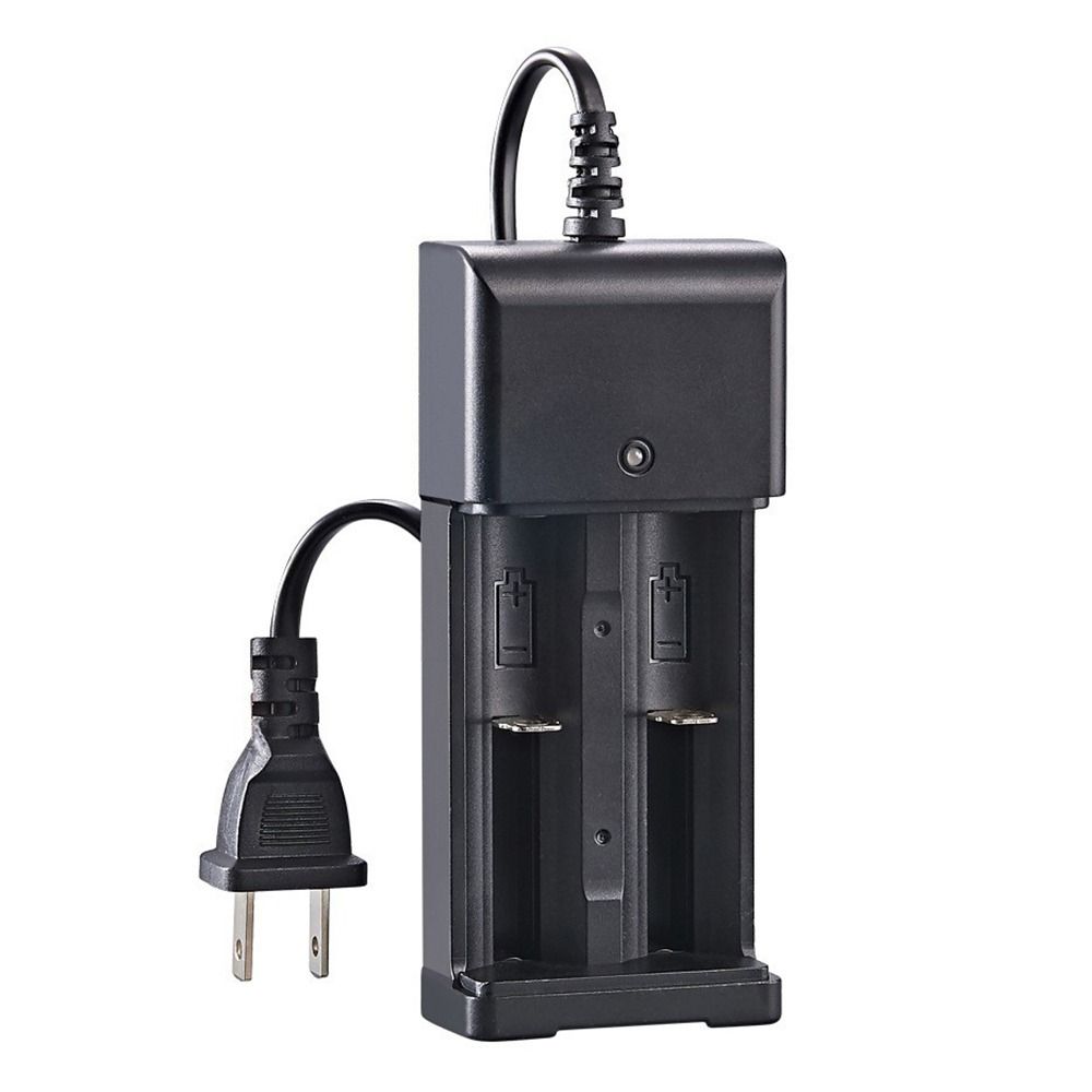 DC 4.2V 1A Lithium Battery Charger AC Direct Charge Led Display Light Battery Charger Temperature Protection Overload Protection: Dark Grey