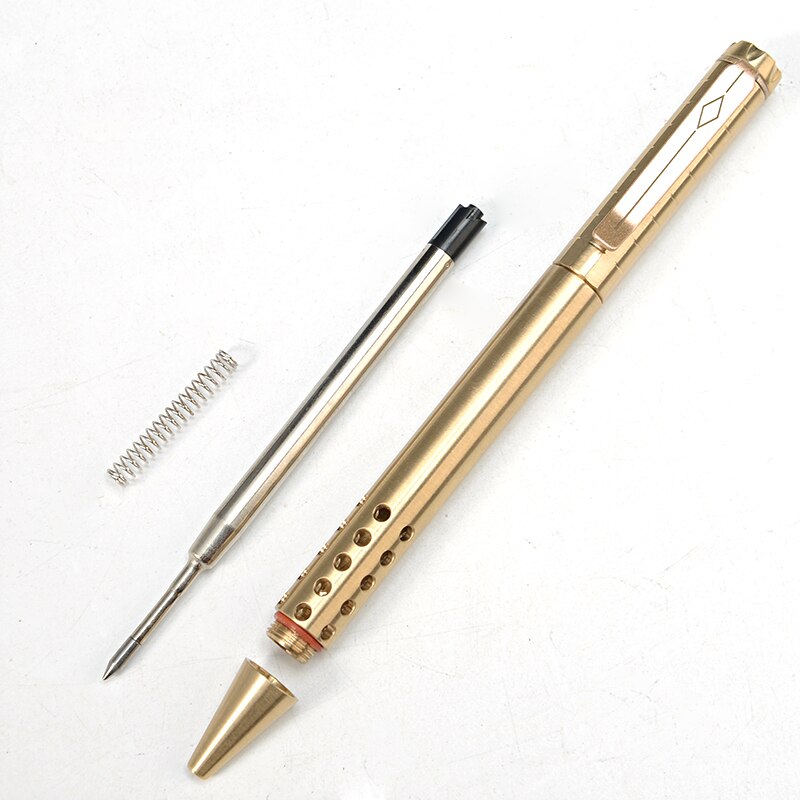 Zuiver Koper Magnetische Handtekening Pen Messing Gel Pen Metalen Pen Kantoorbenodigdheden
