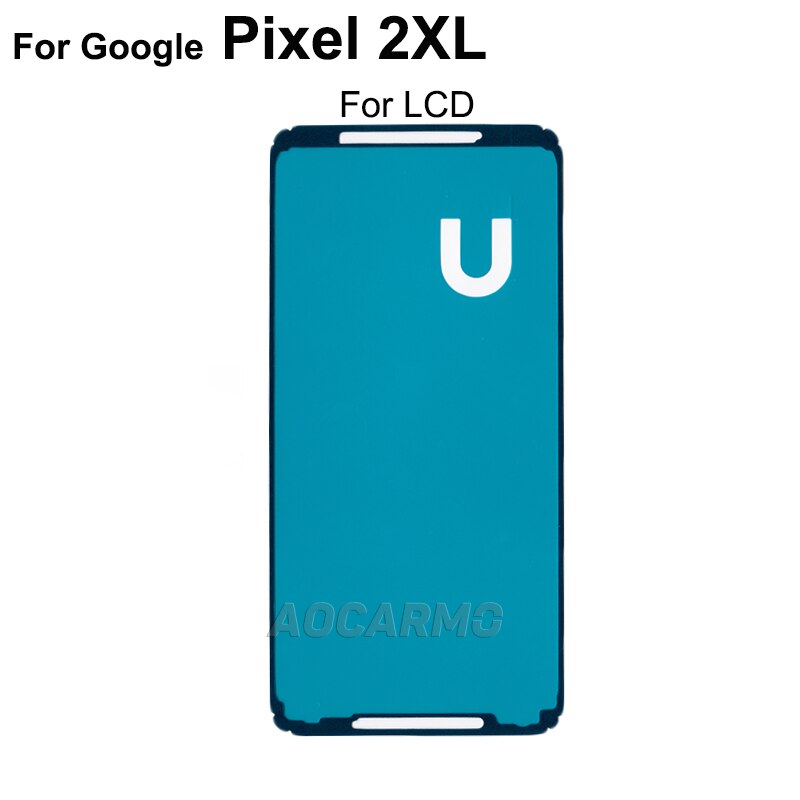 Aocarmo Voor Google Pixel 2 2XL Xl Screen Frame Lijm Lijm Lcd Front Sticker Tape: For Pixel 2XL