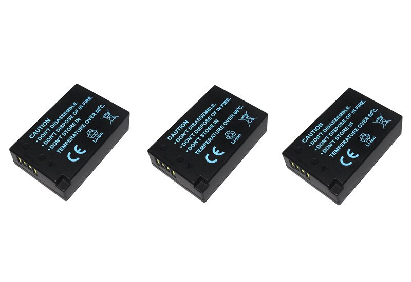 . batterie entièrement décodée lp -e17,  lpe 17 pour canon eos rp , 77d eos rebel  t6i, 750d, t6s, 760d, t7i,  eos 800d,  kiss  x9i, m3,m5.: 3