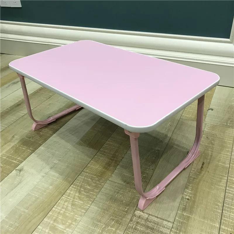Lazy bed computer desk folding dormitory bed desk simple children home student study desk: Color 3