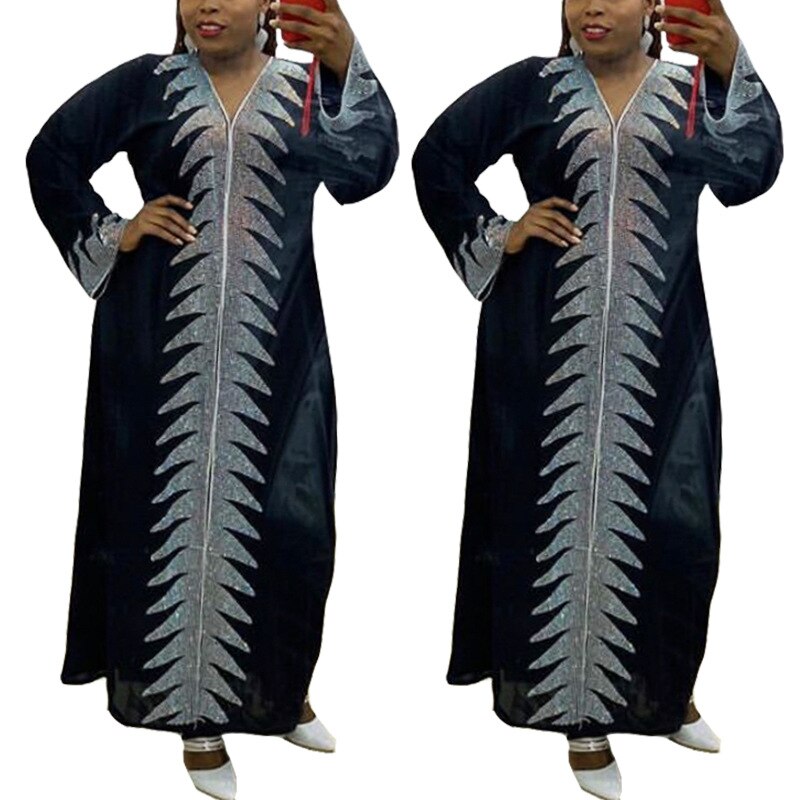 Caftan musulman Abaya Robe Kimono femmes Dubai pierres turques vêtements islamiques Arabe Femme Robe africaine Boubou robes de soirée