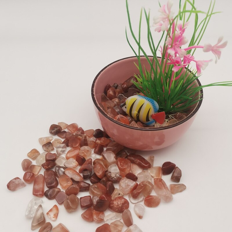 100g Nature Stone Decorative Aquarium Rocks Fish Gravel Decorative Stones for DIY Home Garden Succulent Decoration
