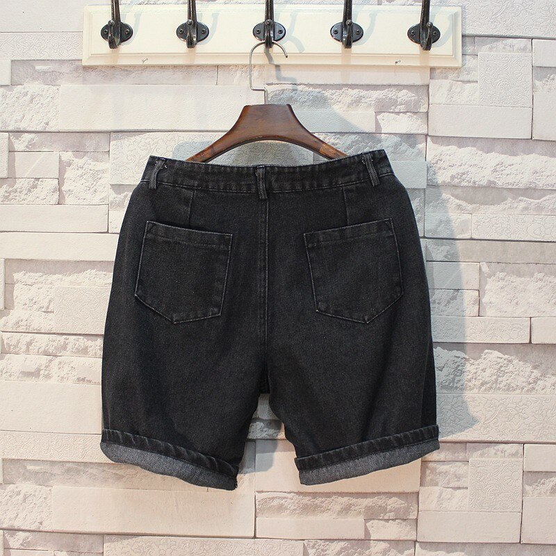 Top Männer Sommer Knielangen Strand Jeans Shorts Slim Fit Casual Streetwear Hosen Denim Shorts Cowboy Neue Kurze Bermudas