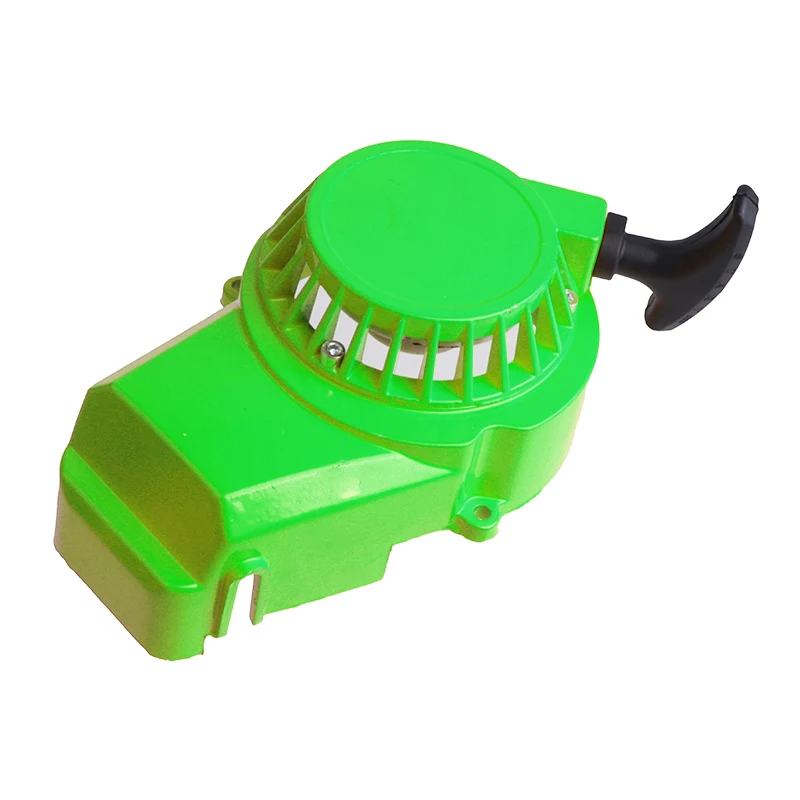 Minimoto Easy Pull Starter For 2 Stroke 47cc 49cc Engine Pocket Bike Mini Moto Dirt Crosser Kids ATV Quad: green