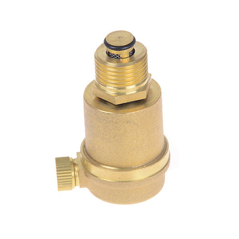 1/2" Brass Air Vent Valve Automatic Air Pressure Vent Valve for Solar Water Heater Pressure Relief Value Hardware Tools