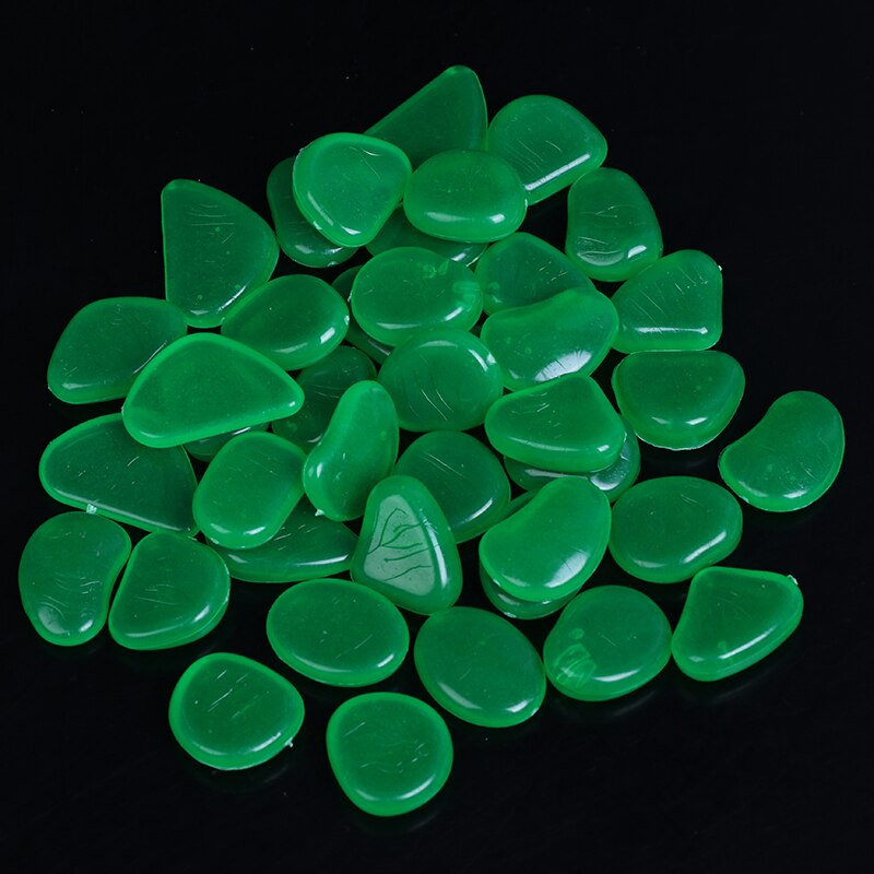 Wystrój ogrodu świecące kamienie świecą w ciemności dekoracyjne kamyki dekoracja akwarium na zewnątrz kamienie żwirowe akwarium mieszać kolorów: GN